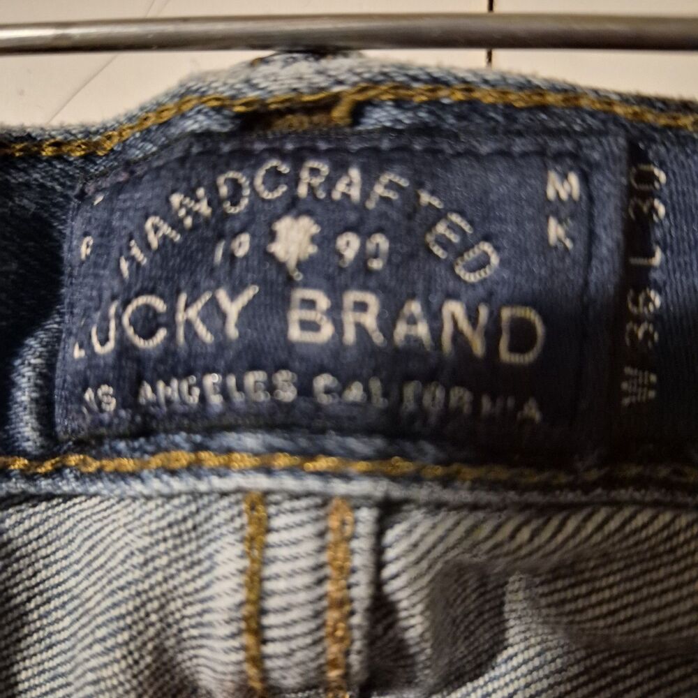 lucky brand 363 vintage straight jeans 36×30 Cut Tag - Picture 6 of 14